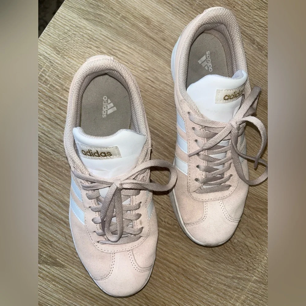 Adidas Women's VL court 2.0 Sneakers color wander quartz size 7 - Picture 12 of 14